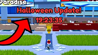 *NEW* Halloween Update (Toilet Tower Defense)