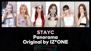 STAYC '스테이씨' - Panorama (AI Cover) Original by IZ*ONE '아이즈원'