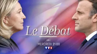 Replay du débat d'Emmanuel Macron et Marine Le Pen, en intégrale