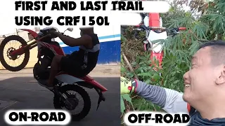 honda crf150L trail rider honest review from experienced rider