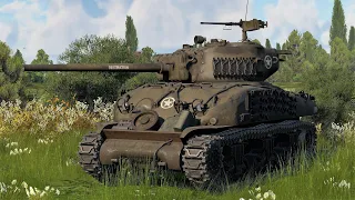 War Thunder: USA - M4A1 (76) W Gameplay [1440p 60FPS]