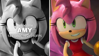 Amy Rose (Sonic Prime) || Clips For Edits || [4K/60FPS]