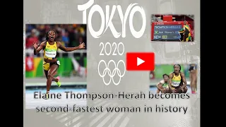 Tokyo Olympics 2021 Elaine Thompson wins gold in women's 100m final