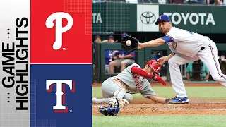 Phillies vs. Rangers Game Highlights (3/30/23) | MLB Highlights