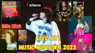 A weekend in Atlanta! (Music Midtown) (Billie Eilish & Pink LIVE) ❤️🩷 | Becca Spotten