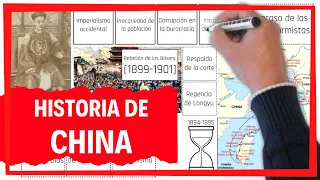 🔴 [HISTORIA DE CHINA CONTEMPORÁNEA] 🈵 🈵 De las GUERRAS DEL OPIO a la muerte de MAO