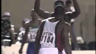 Athletics  1991 Tokyo WC - Men 100m - Carl Lewis - 9.86s - YLE Finland