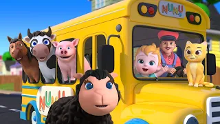 Wheels On The Bus With Animals + Old MacDonald + More Nursery Rhymes | | Baby Zo Zo Nursery Rhymes