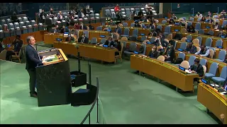 выступление в ООН