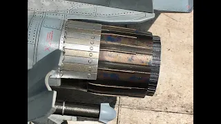 Exhaust Expression TIP for Russian aircraft model