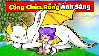 NABEE TỪ EM BÉ NGHÈO VÔ DANH TRỞ THÀNH CÔNG CHÚA RỒNG ÁNH SÁNG TRONG MINECRAFT 👶🐉🌟