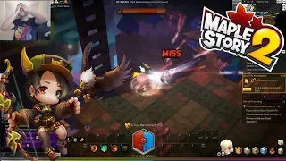 MapleStory 2 Adventure : Getting Stuck in Sleepywood 2?? [Closed Beta]