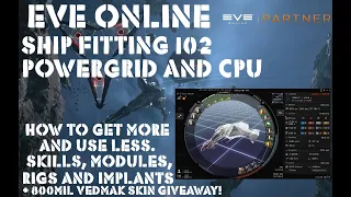 Eve Online Ship Fitting Powergrid and CPU. How to Get More and Use Less