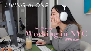 NYC corporate work vlog ⭐️ productive routine as a marketing manager, work-life balance, 9-5 work ✨