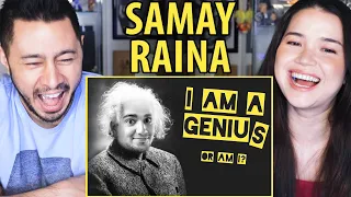 THE GENIUS OF SAMAY RAINA - EINSTEIN DISS | Reaction by Jaby Koay & Achara Kirk!