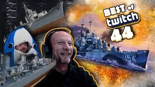 World of Warships Best moments 44 - Austin and... Shima?