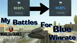 WOT Blitz Battles For Blue Winrate // T6 Dracula