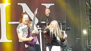 DELAIN with Marco Hietala from Nightwish - " Your Body is a Battleground" .... MASTERS OF ROCK 2017