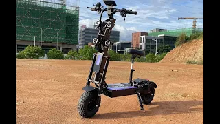 X14 14inch off road tire 10000W 72V EU and USA stock fast speed 80-100km/h electric scooter