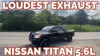 Top 6 LOUDEST EXHAUST Set Ups for Nissan Titan 5.6L V8!