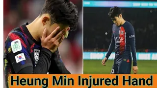 Son Heung Min Injured Hand In Scuffle With PSG’s Lee Kang In Before 2024 Asian Cup Semi-Finals Match