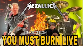 Metallica You Must Burn LIVE First Time ever 72 seasons M72 Tour Amsterdam  REACTION