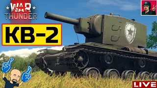 🔥 КВ-2 (1939) - Ночная вылазка в АБ и РБ ● War Thunder