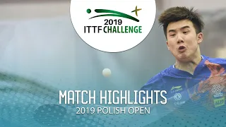 Yu Heyi vs Lu Kaiyang | 2019 ITTF Polish Open Highlights (Group)