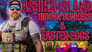 new ASHIKA ISLAND HIDDEN BUNKER & EASTER EGGS (DMZ & WARZONE 2)