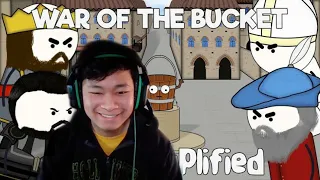 The War of the Bucket   OverSimplified  AMAZING!! | Ricky life reaction