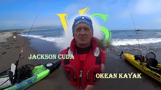 Рыбалка на каяке в тихом океане. Сравнение Jackson cuda 14 и Okean Kayak.