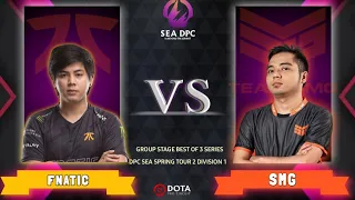 FNATIC VS SMG HIGHLIGHTS - DPC SEA SPRING TOUR 2 DIVISION 1 2021/2022 - EPIC COMEBACK GAMES !!