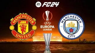 FC 24 | Manchester United vs Manchester City - Europa League - PS5™ Full Gameplay