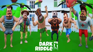 Dark Riddle - New House & New Neighbor Skins - GingerBread House & LifeGuard & Tiki & Hawaian & More