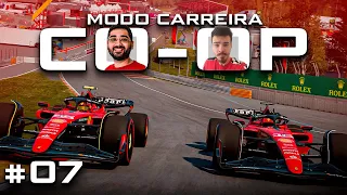 F1 23 - MODO CARREIRA CO-OP! A VELOZ PISTA DE SPA-FRANCORCHAMPS! ft.  @KevinKs3