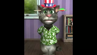 Говорящий кот Том прикольно рассказывает стишки на Укр мове!!!! Прикол TalkingTom 3