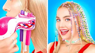 COOLE BEAUTY-GADGETS um IN DER SCHULE AUFZUFALLEN! EXTREME VERWANDLUNG! Von 123 GO Like!