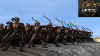 ALLIANCE OF THRANDUIL AND BALIN DEFENDS THE NORTH (Siege Battle) - Third Age: Total War (Reforged)