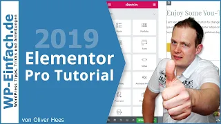 Elementor Pro Tutorial Deutsch 2019 🔥