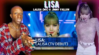 EX-BALLET Dancer Reacts to LISA - Lalisa (MV) & Jimmy Fallon Live