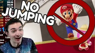 How I beat Super Mario Odyssey WITHOUT JUMPING