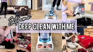 EXTREME DEEP CLEANING | CLEAN WITH ME | CLEANING LOTIVATION