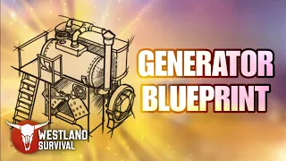 Westland Survival : Finding Generator blue print & Generator Foundation #westlandsurvival #gameplay