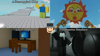 playing 4 roblox "bait and switch" horror games