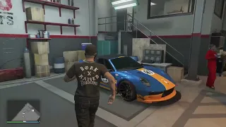 GTA 5 Online Returning A Harley Davidson Fat Bob & Selling A Porsche 911 Turbo S Cabriolet Race Car