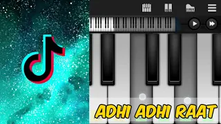 Adhi Adhi Raat | Dil waale puch de ne chaa Piano Tutorial | Bilal Saeed
