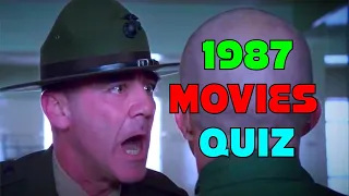 Can You Guess These MOVIES of 1987? Movie Quiz (80's)