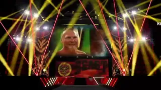 WWE BROCK LESNAR ENTRANCE ANIMATION - SUMMER SLAM