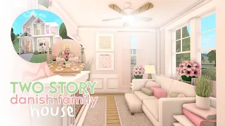 roblox l bloxburg : two story pastel danish family house 180K : eloiral