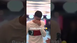 Ronaldo crying…??? Morocco beats Portugal 1-0